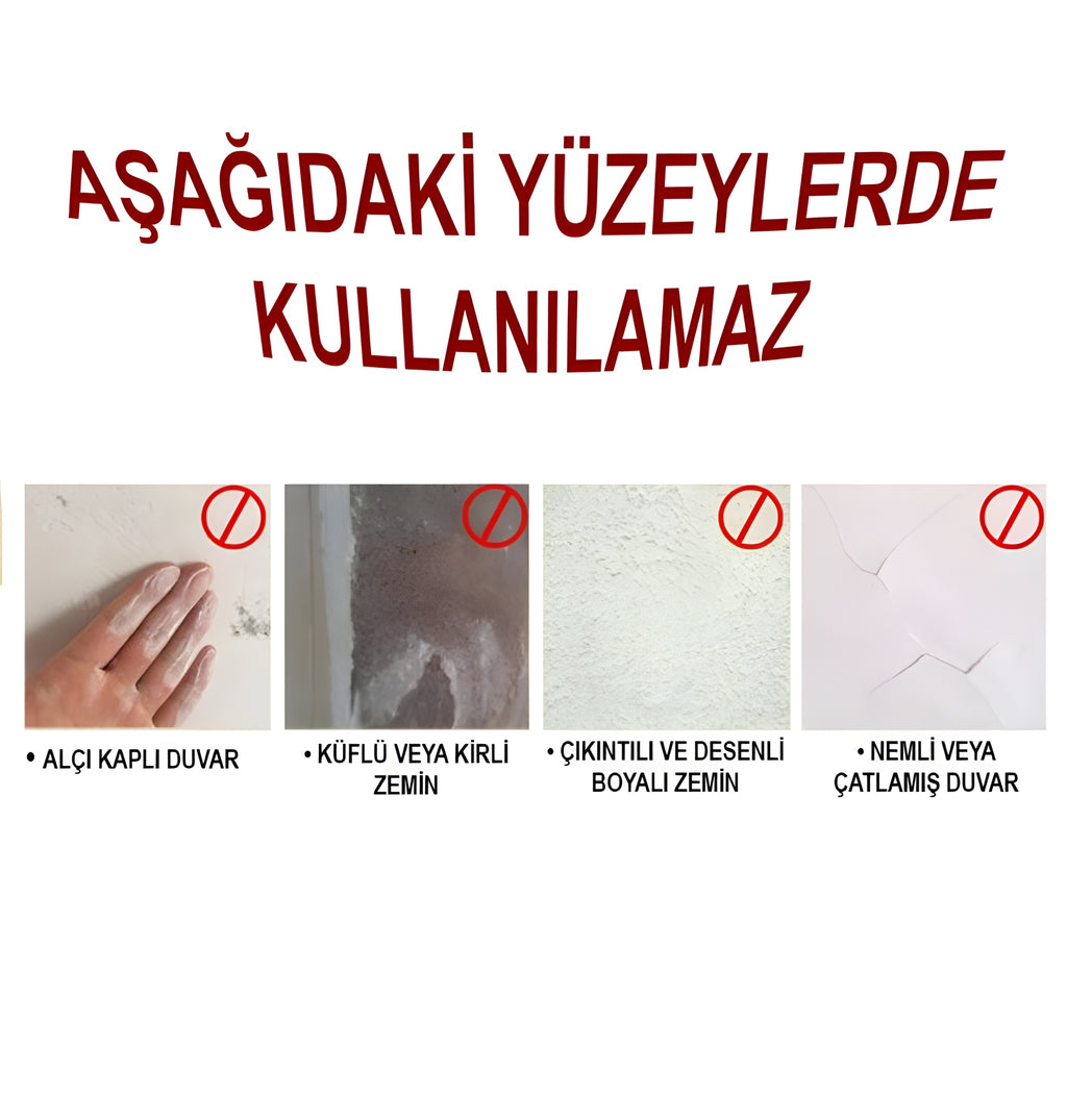 Çift Taraflı Bant Seti – 60 Parça — ölçü ve kullanım bilgisi