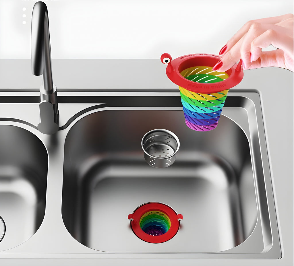 Renkli Kademeli Lavabo Süzgeci – ürün detayları